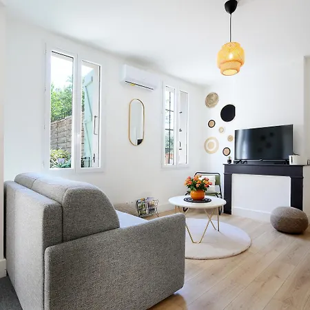 Apartament L'ethnique 7p - Climatisation - Jardin - Parking - Salle De Sport