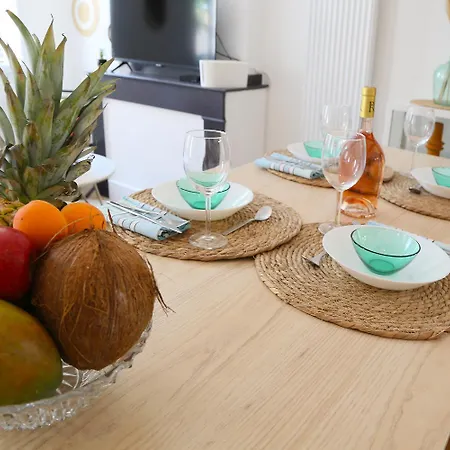 L'ethnique 7p - Climatisation - Jardin - Parking - Salle De Sport Apartment *