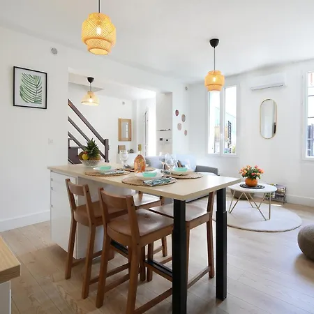 L'ethnique 7p - Climatisation - Jardin - Parking - Salle De Sport Apartment Toulouse