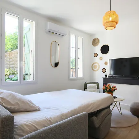 L'ethnique 7p - Climatisation - Jardin - Parking - Salle De Sport Apartment *