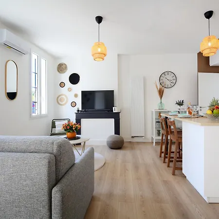 L'ethnique 7p - Climatisation - Jardin - Parking - Salle De Sport Apartment *