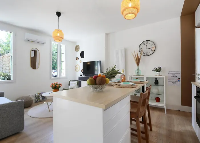 L'ethnique 7p - Climatisation - Jardin - Parking - Salle De Sport *