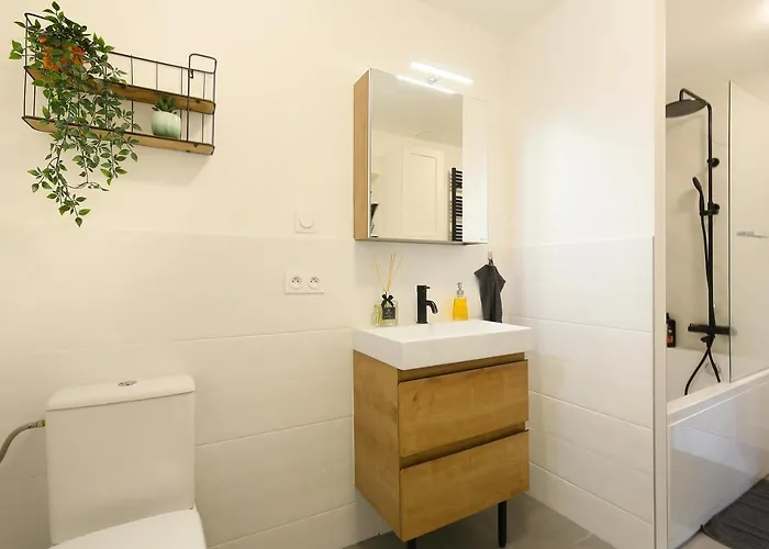 L'ethnique 7p - Climatisation - Jardin - Parking - Salle De Sport 아파트 툴루즈