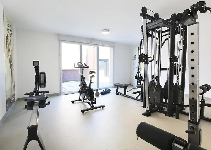 아파트 L'ethnique 7p - Climatisation - Jardin - Parking - Salle De Sport *