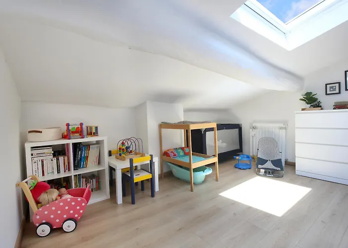 아파트 L'ethnique 7p - Climatisation - Jardin - Parking - Salle De Sport *