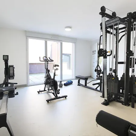 アパート L'ethnique 7p - Climatisation - Jardin - Parking - Salle De Sport *