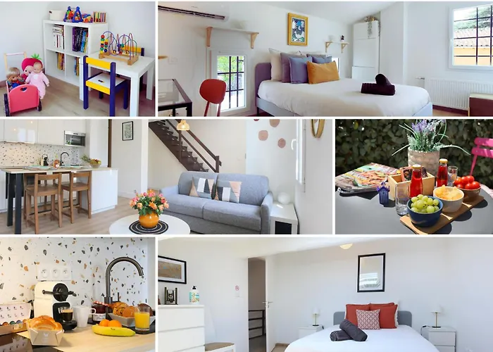 L'ethnique 7p - Climatisation - Jardin - Parking - Salle De Sport Τουλούζη