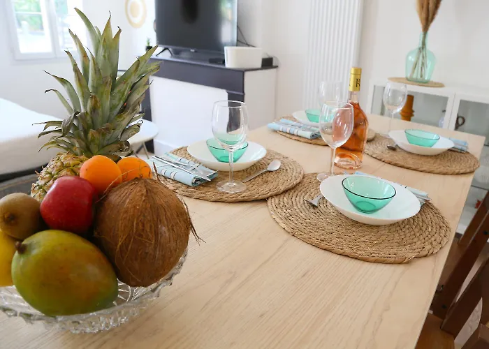 L'ethnique 7p - Climatisation - Jardin - Parking - Salle De Sport Διαμέρισμα *